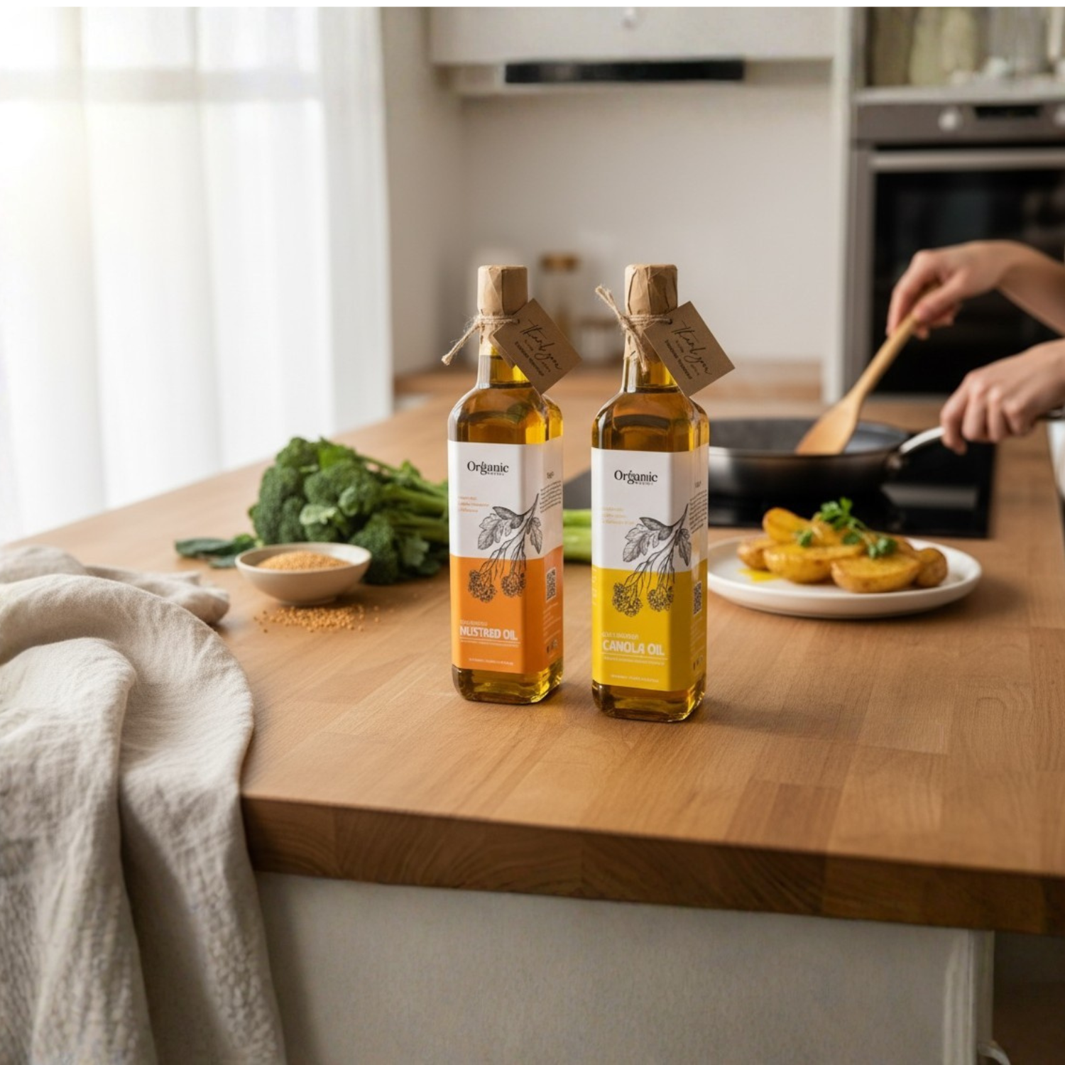 Cold-Pressed Canola Oil 