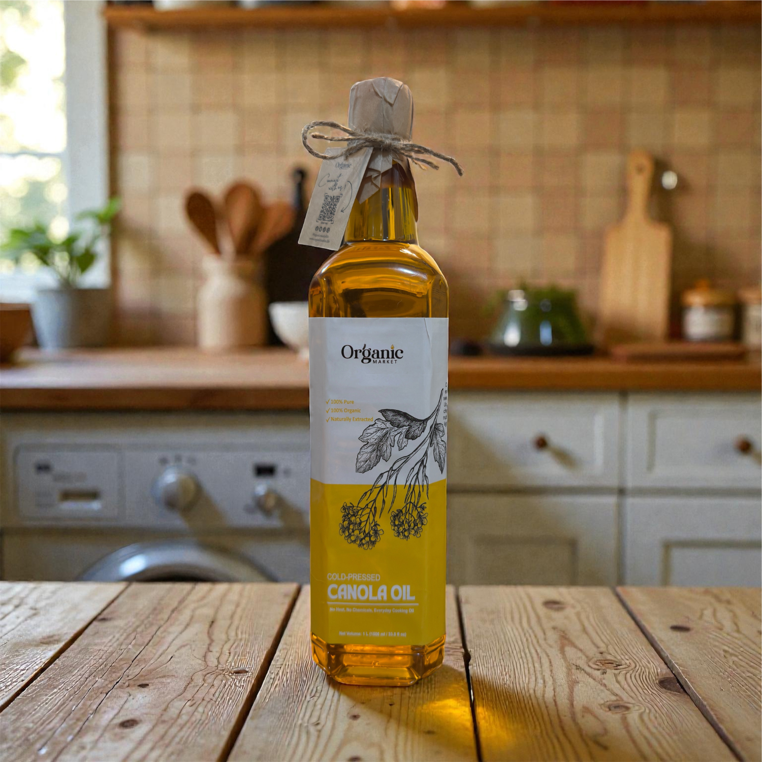 Cold-Pressed Canola Oil 